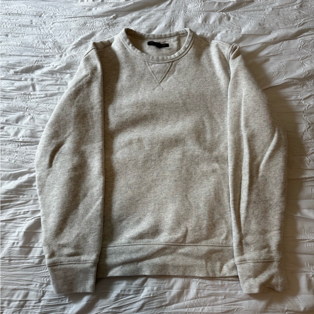 Banana Republic Cream/Gray Sweater